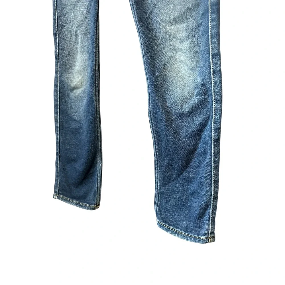 Abercrombie Kids Skinny Jeans‎ Blue Wash Size 9 10 Denim Cotton Blend